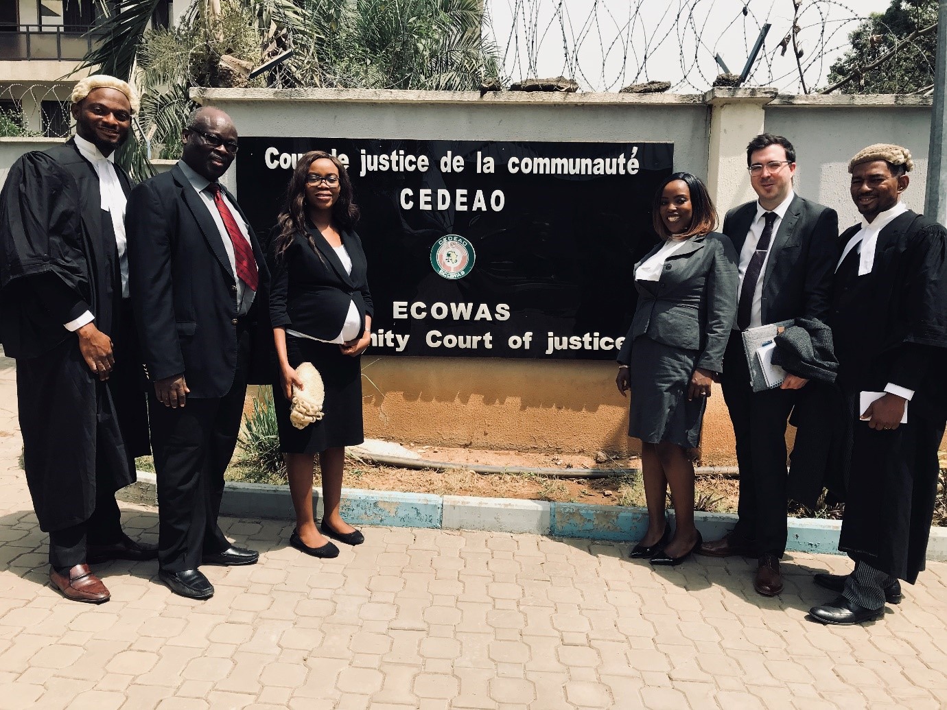 Outside ECOWAS Court 2018